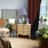 Deconovo 100% Blackout Grommet Curtain Panels with Liner, Thermal Insulated Room Darkening Curtains (Set of 2)-75195034-75195026