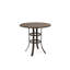 Slat Top 42" Round Bar Table, Java