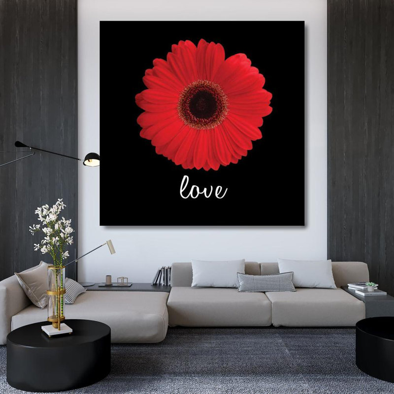 Hokku Designs, Christensen, Jim, toile tendue sur toile, "Love Daisy"