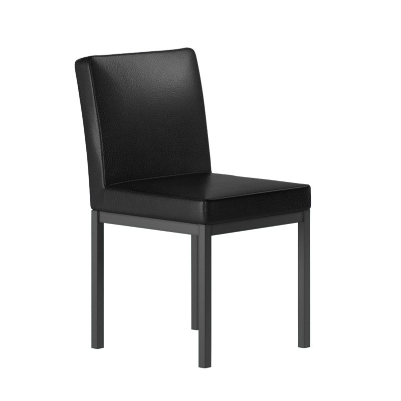 Chaise de salle à manger Auburn, Noir, Gris