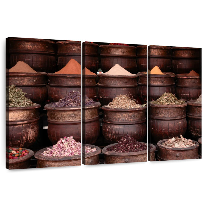 Yarlin Traditional Spices, 24" H x 38" W