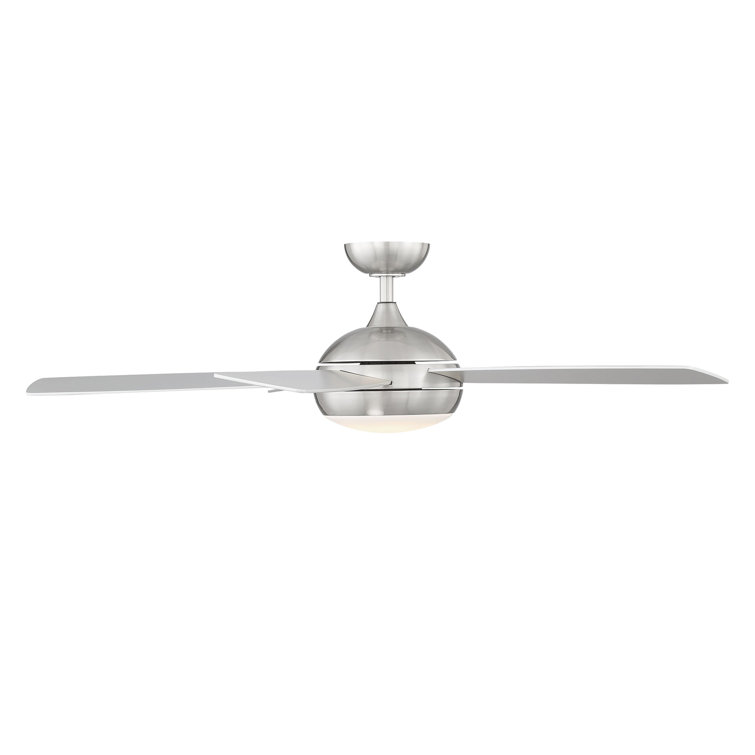 52'' Odyssey 5 - Blade LED Smart Standard Ceiling Fan with Remote Control and Light Kit Included