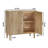 Modern Bathroom Storage Cabinet,Freestanding Wooden Storage Cabinet with Doors & Adjustable Shelves for Bathroom, Living Room-1978163320