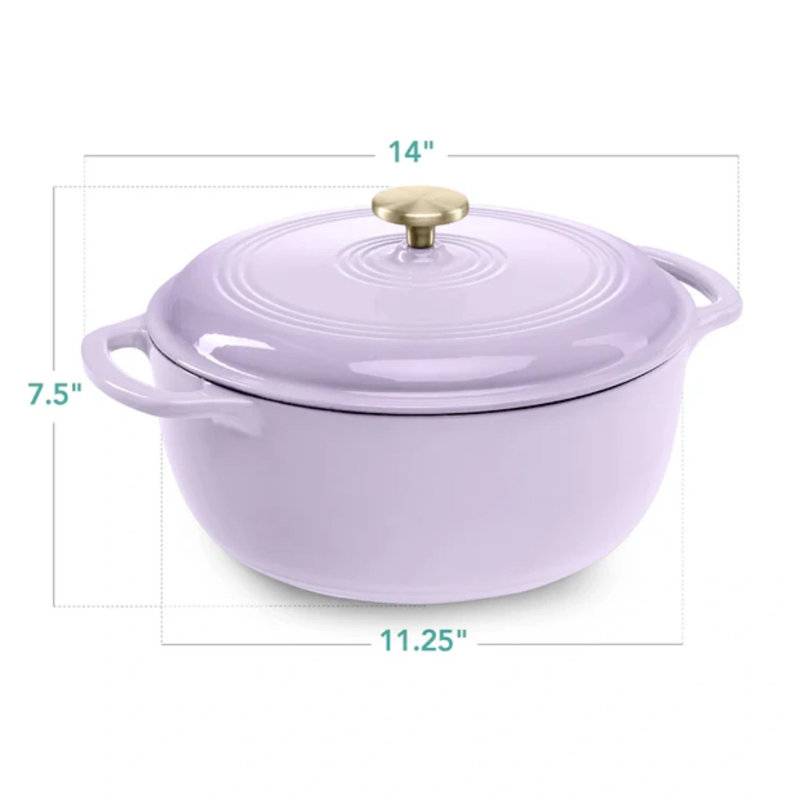 Dutch Oven- 6Qt, Lavender Mist