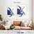 Brampt Contrasting Crab In Navy Blue B-108249154