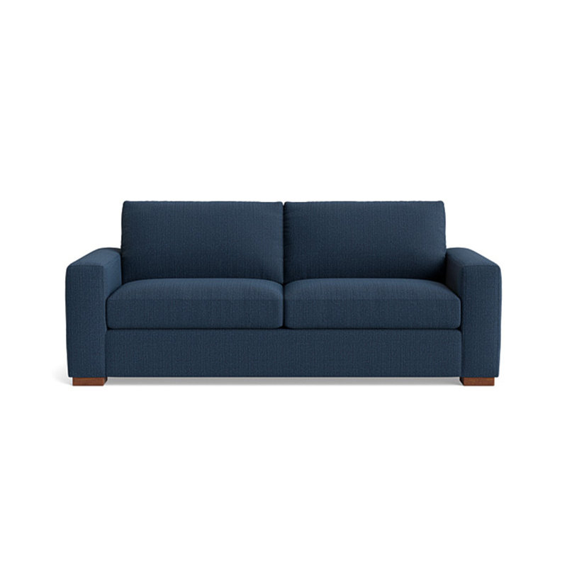 Couch Potato Sofa (85"), Performance Weave - Navy
