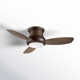 44" Concept II 3 - Blade LED Propeller Ceiling Fan with Remote Control and Light Kit Included