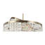 6 - Light Gold Crystal Pendant