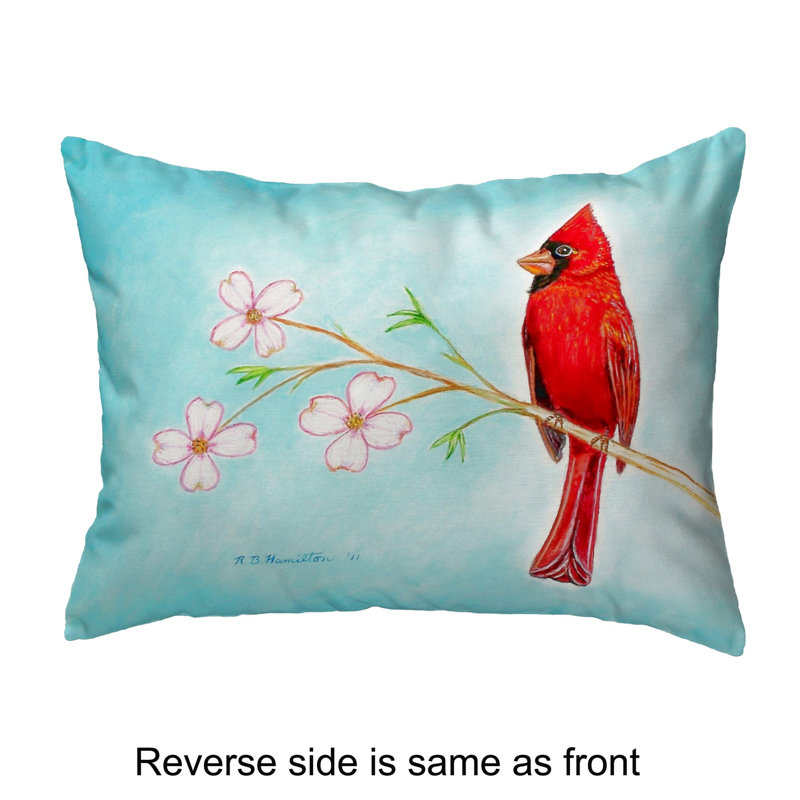 Outdoor Reversible Throw Pillow