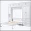 Lit escamotable avec casiers et armoires escamotables-1922337615
