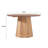 Johnovan 47.5" Round Solid Wood Pedestal Dining Table-91951238