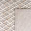 Tapis ivoire touffeté à la main à motif géométrique Giraldo-1014306856
