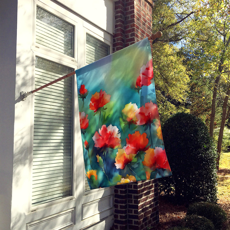 Drapeau de maison en polyester à double face H 40 po x l 28 po