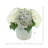 Seafoam and White Hydrangea Floral