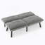 Canapé-lit pliant convertible gris-1824392161