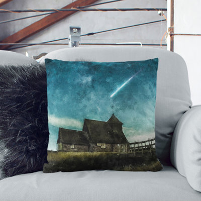 Commet Above a Farm Scatter Cushion
