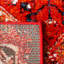 Tapis oriental orange / noir Emens-233949106
