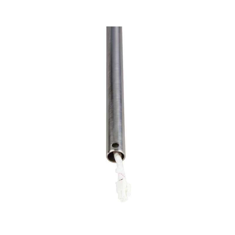 Extension rod, Brushed chrome