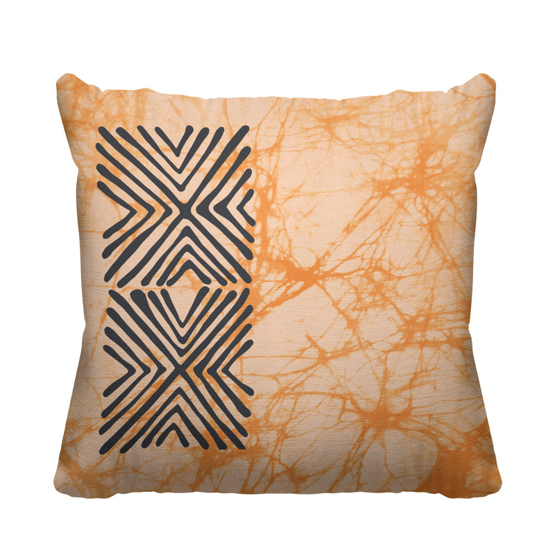 Housse de coussin Bowie Tribal, 18" x 18"