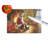 Yorkshire Terrier Yorkie and Santa Claus Glass Cutting Board