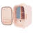 Cosmetic Refrigerator LED Light 3 Adjustable Brightness Makeup Refrigerator Tabletop Skincare Refrigerator-1687058442