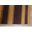 Tapis unique en laine noué à la main brun / or nouvel âge 5 pi 4 po x 8 pi 4 po