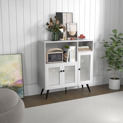 Pownal 3 -Door Rectangle Accent Cabinet