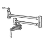 Traditional Pot Filler in Polished Chrome