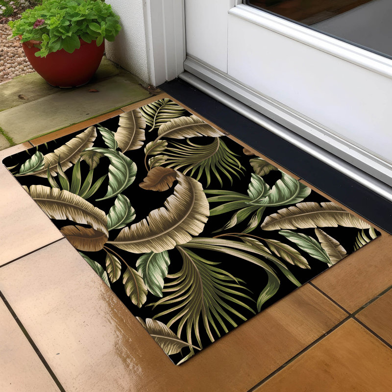 Tapis intérieur / extérieur Braggs, Rectangle 1 pi 8 po x 2 pi 6 po
