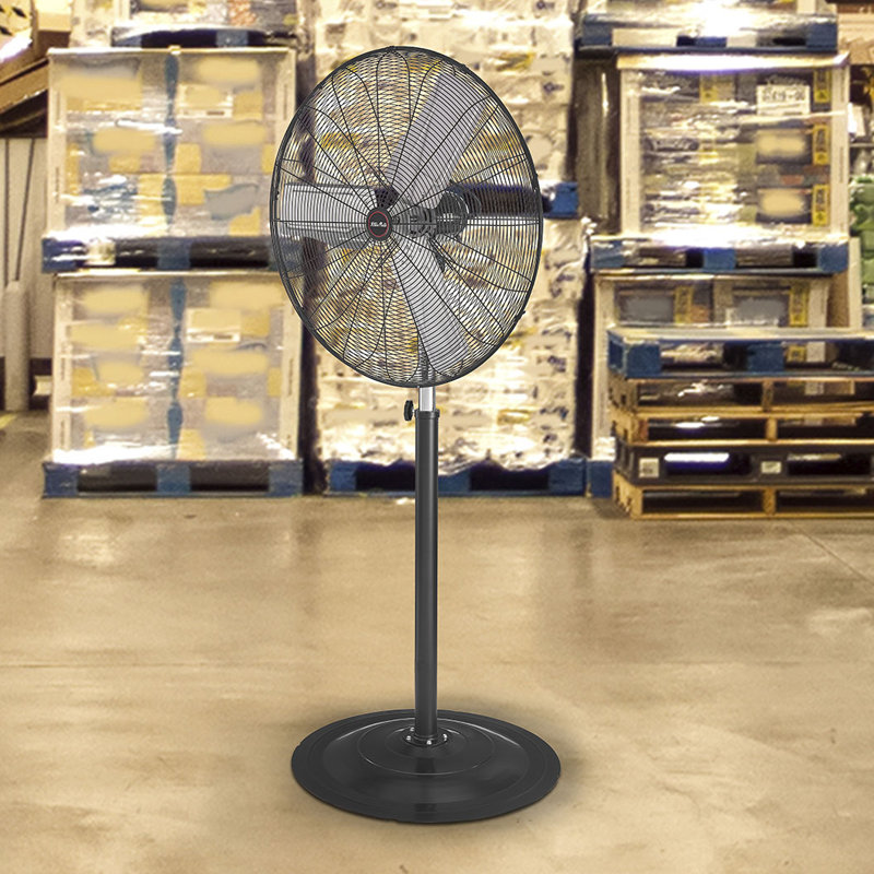 XtremepowerUS Pro-Series 30" High-Velocity Adjustable Pedestal Fan with 3-Speed Control