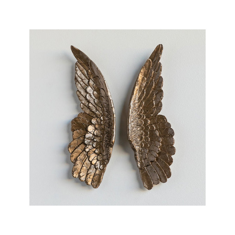 Handmade Wall Decor on Polyresin, Bronze