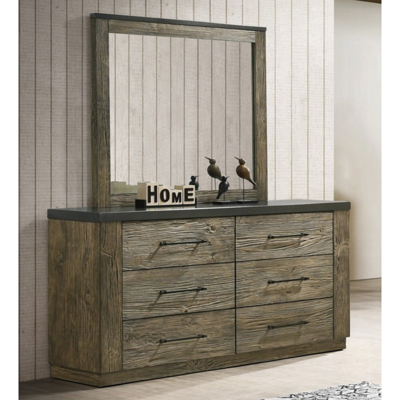 Commode Lance avec miroir