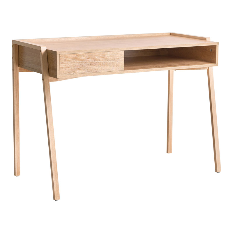 Iron Writing Desk, Brown