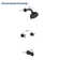 2 Handle Shower Faucet Set With Tub Spout Bathtub Shower Faucet Combo Set Shower System Complete Tub And Shower Trim Kit Wall Mounted Shower Fixtures