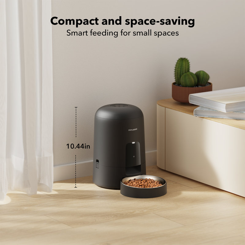 Mangeoire automatique sans fil à piles pour animaux Air 2 W Air Air, Noir