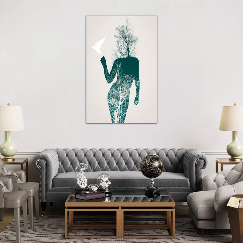 Bliss Of Solitude by Daniel Taylor - Print on Canvas, 66.04 cm H x 45.72 cm W x 1.91 cm D, Wrapped Canvas