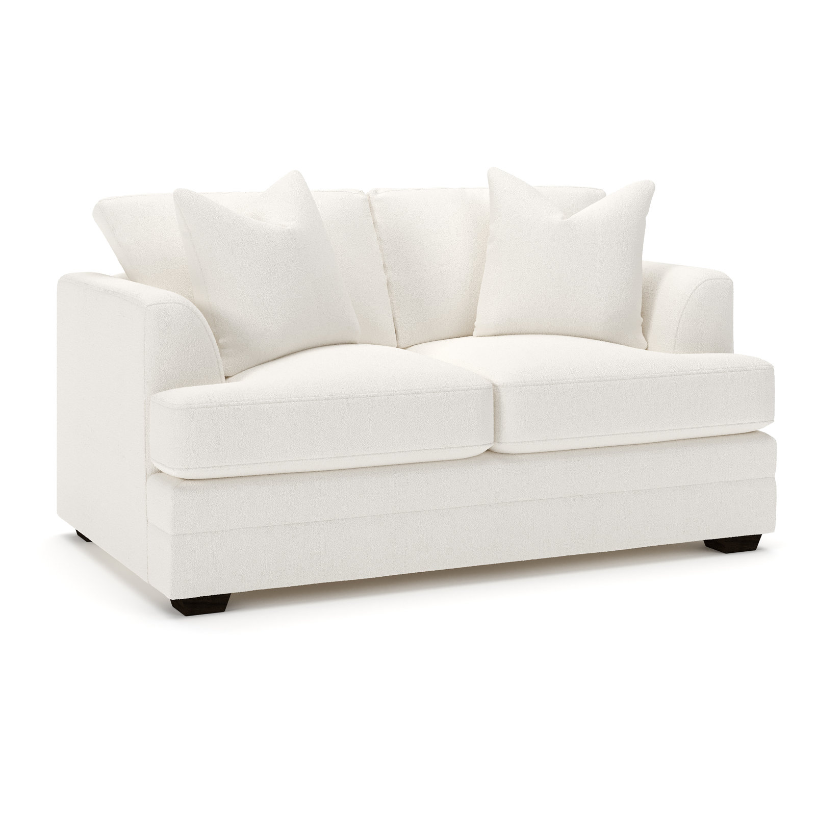 Edan 66" Cotton Sofa, Apollo Alpaca Boucle