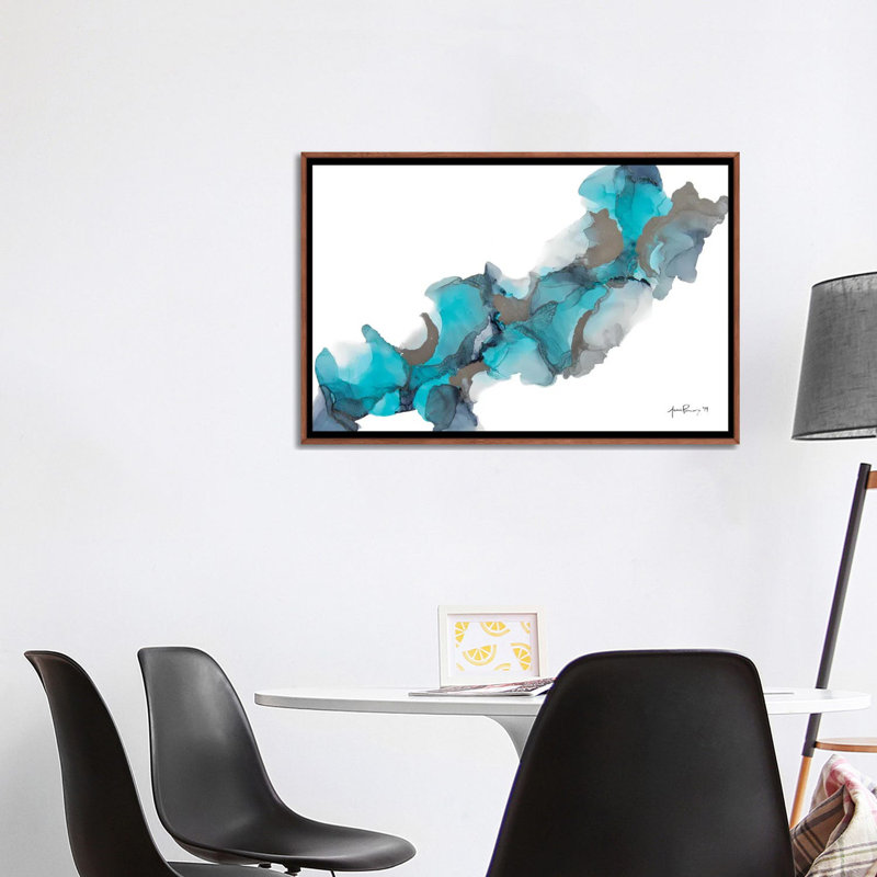 Eaux glacées par Jamie Pomeranz-reproduction d’art, Pas de tapis, H 26 po x l 40 po x 1,5 po