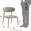 Chaise d'appoint Kacey (lot de 2)