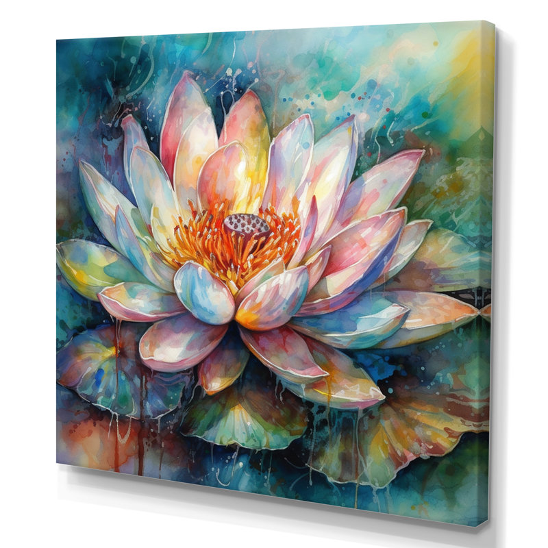 Impression sur toile, H 24 po x l 24 po x P 1 po, Toile tendue