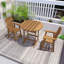 Chaise de salle à manger d'extérieur Falkville-588236261