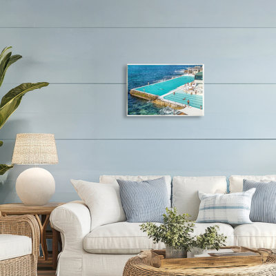 Plaque murale Bondi Icebergs, club de natation, design par Richard Silver