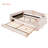 Upholstered Daybed with Storage Armrests, Trundle, and Integrated Bluetooth Audio System for Enhanced Comfort and Entertainment at Home-896649447-896649433