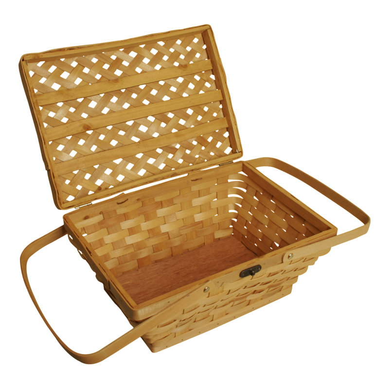 Panier de pique-nique woodchip
