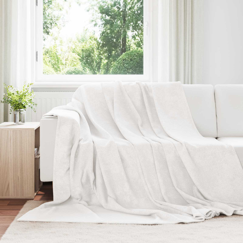 5-30 Throw Blanket, 240cm x 220cm, White