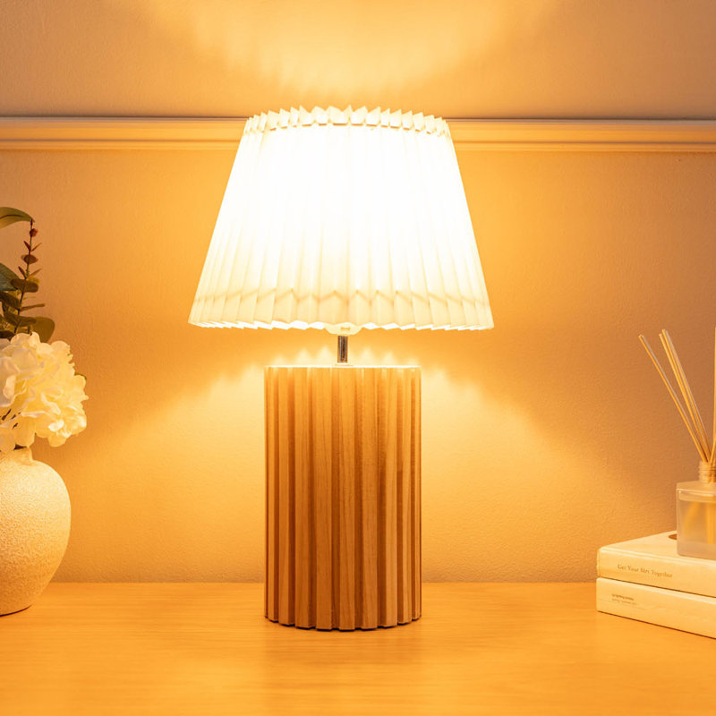 Mathi Wood Table Lamp