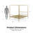 Marion Metal Canopy Bed-29577694-29859144
