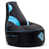 100 % polyester bleu est en rupture de stock
