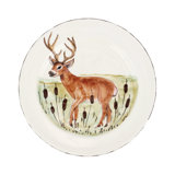 Wildlife Handmade Terra Bianca Dinner Plate