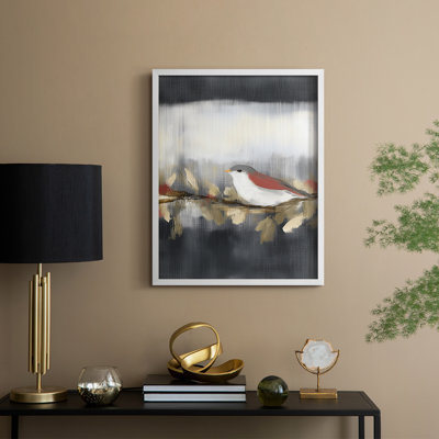 «Christmas Holiday Art CCXI», reproduction encadrée - bois massif